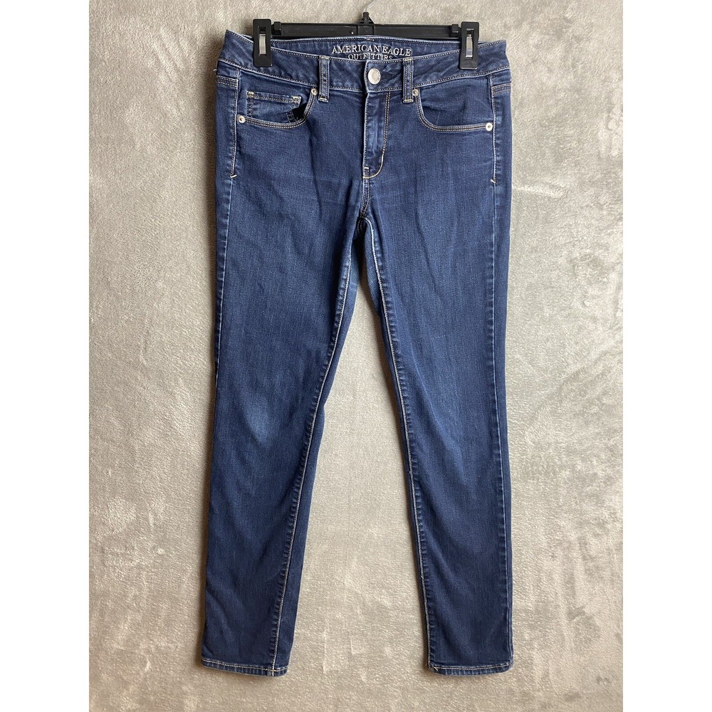 American Eagle Outfitters Womens‎ 6 Skinny Blue Jeans